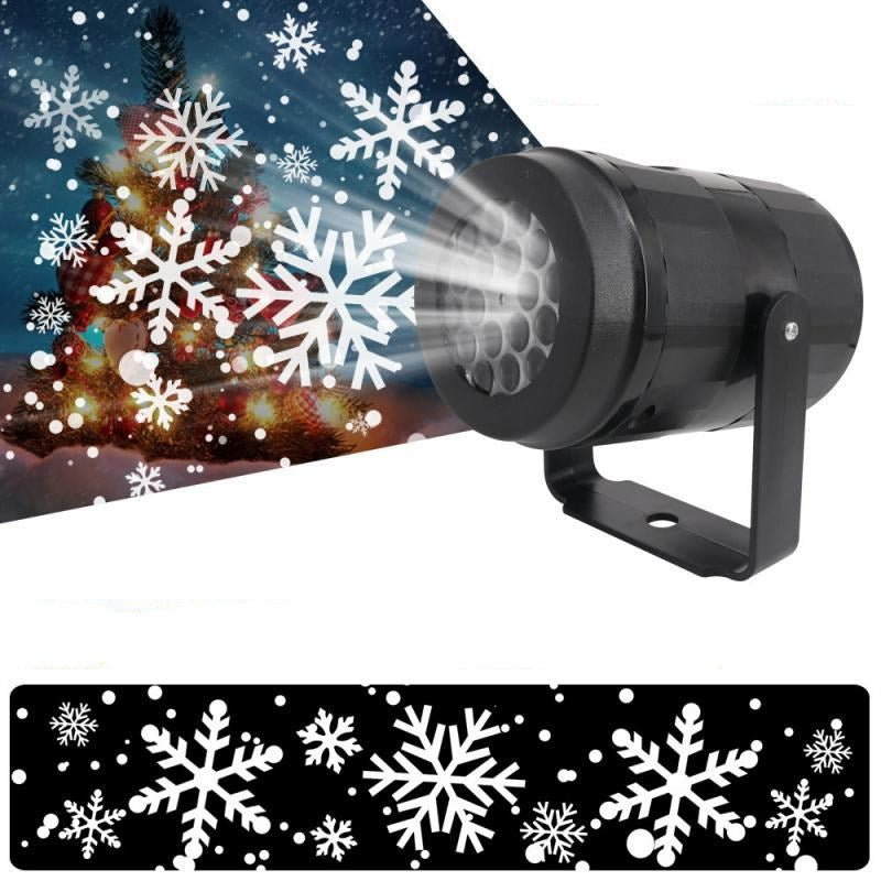 LED Christmas Snow Lights Projector Christmas Lamp